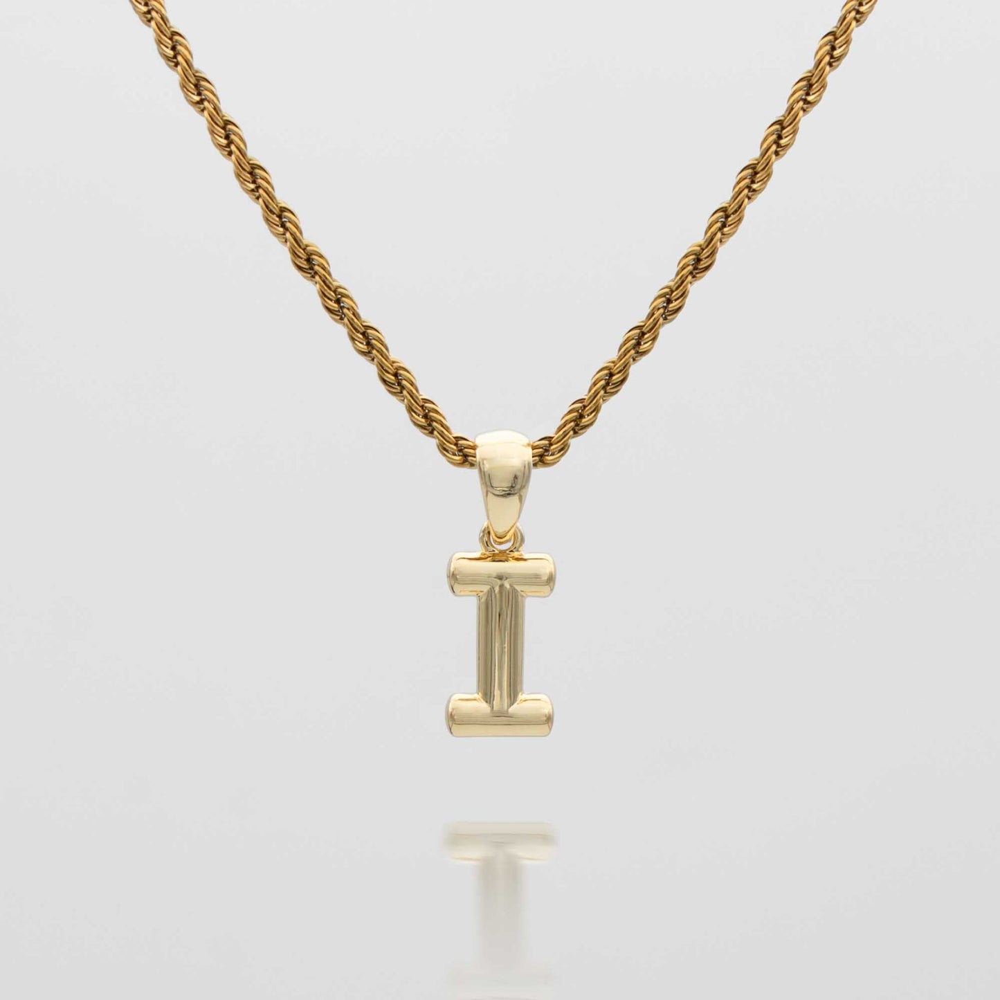 Mini Bubble Initial Necklace - Image 21 - ISMI JEWELS
