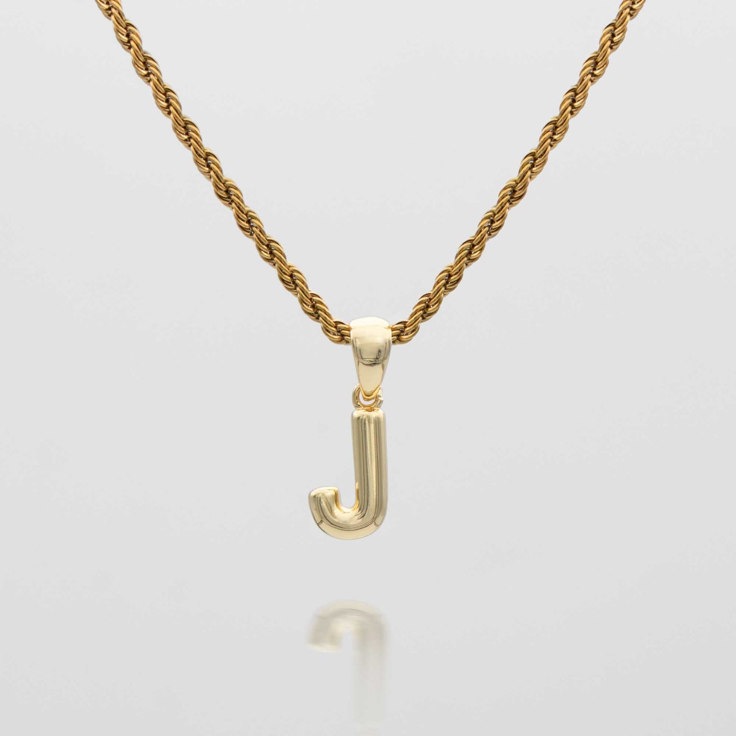 Mini Bubble Initial Necklace - Image 23 - ISMI JEWELS