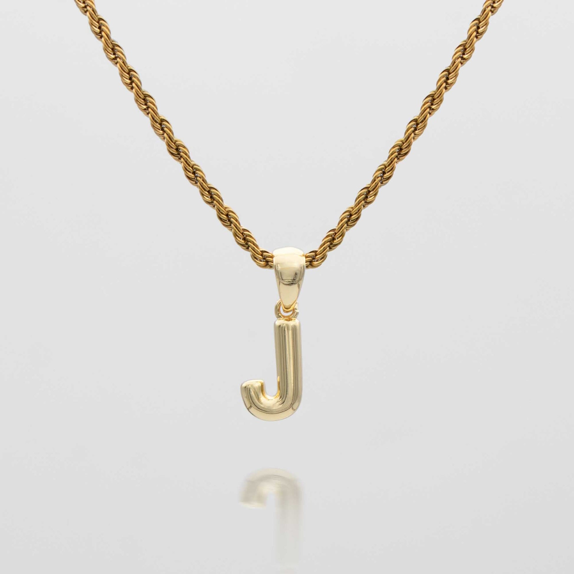 Mini Bubble Initial Necklace - Image 23 - ISMI JEWELS