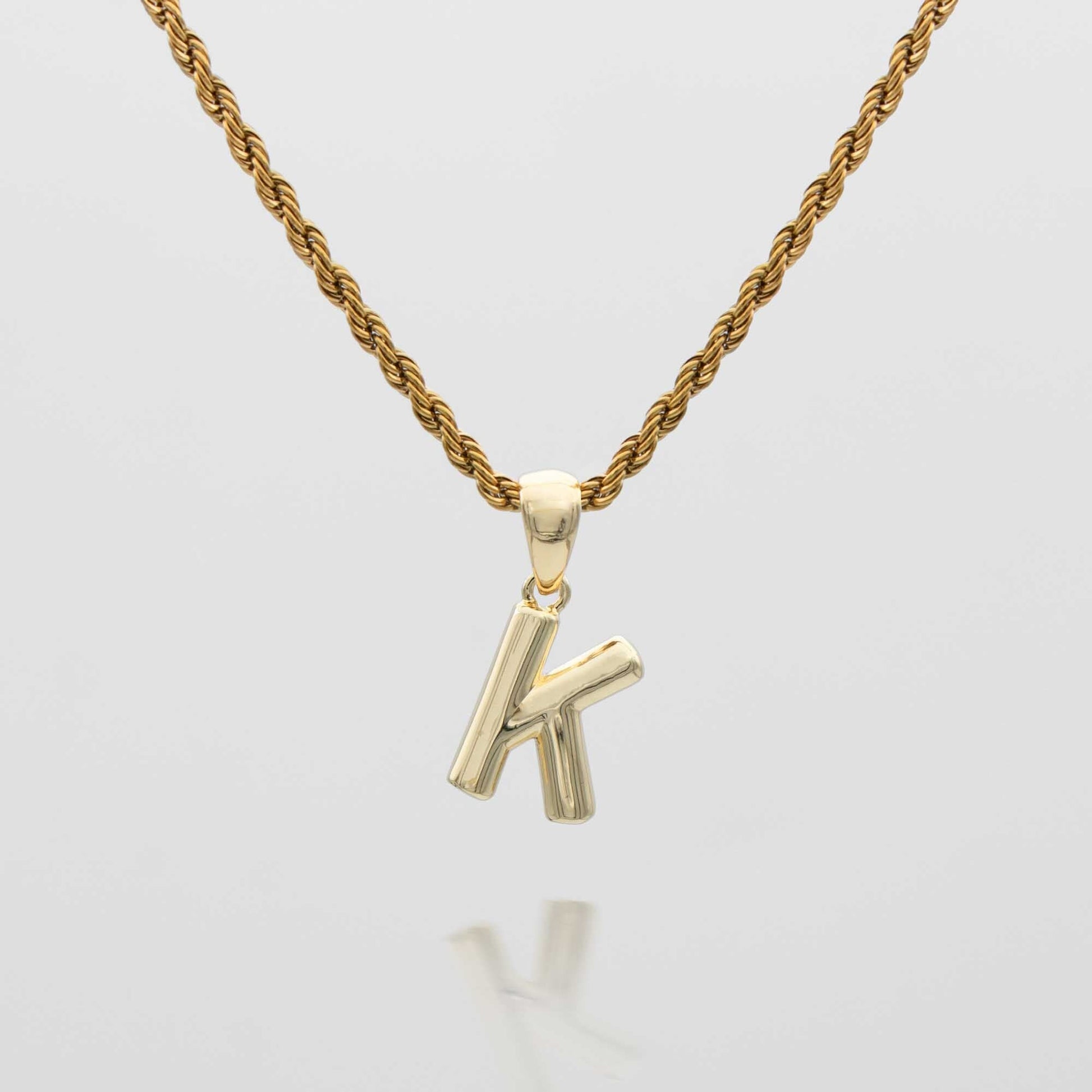 Mini Bubble Initial Necklace - Image 25 - ISMI JEWELS