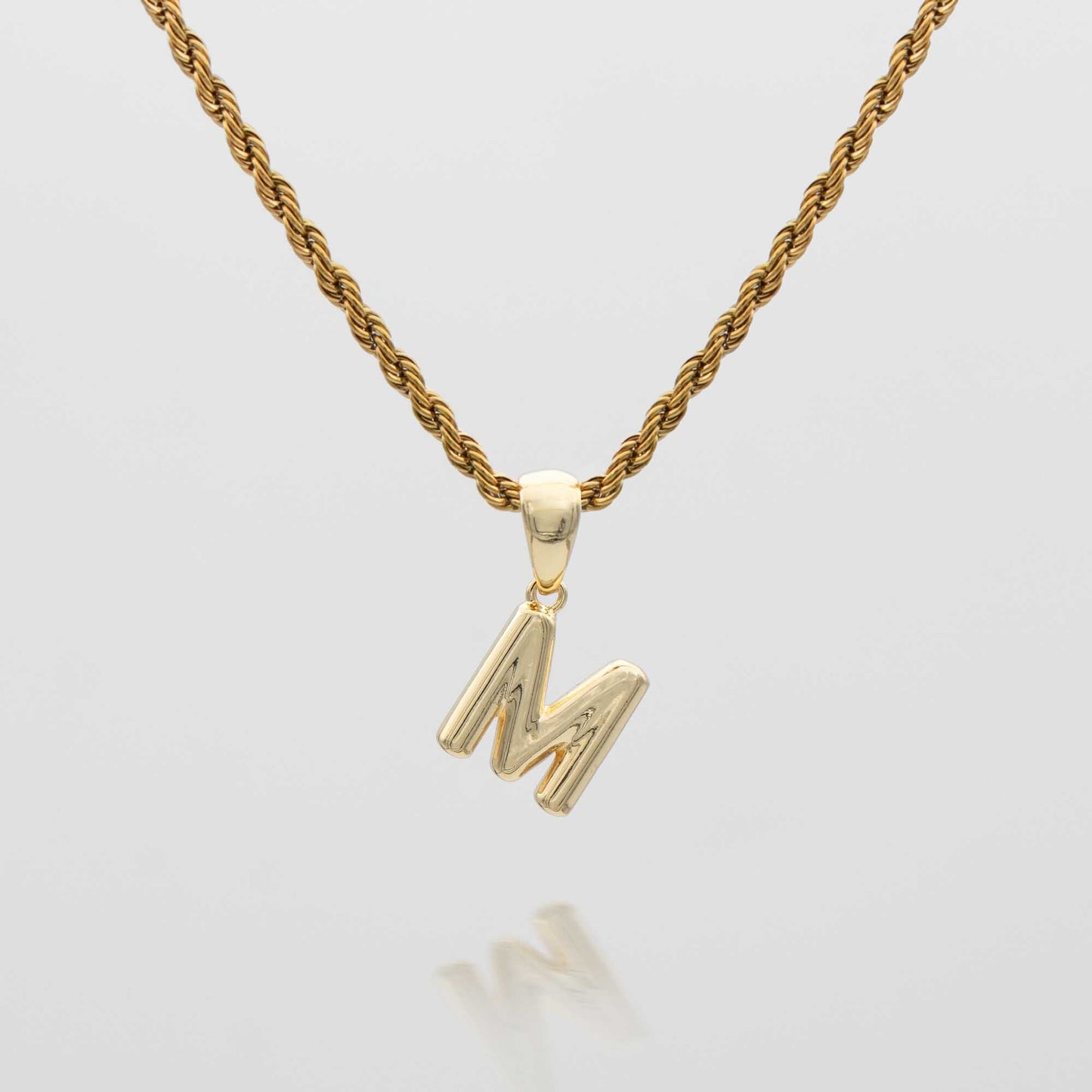 Mini Bubble Initial Necklace - Image 28 - ISMI JEWELS