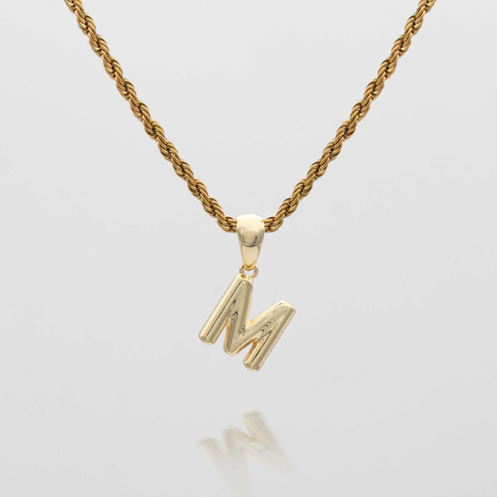 Mini Bubble Initial Necklace - Image 28 - ISMI JEWELS
