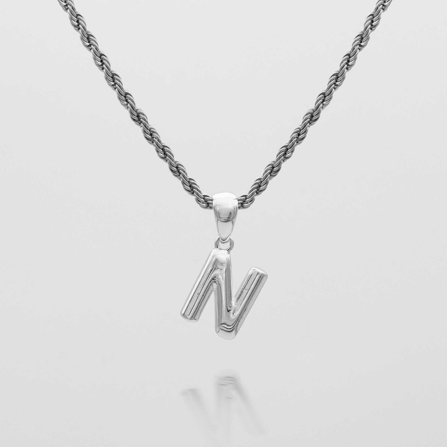 Mini Bubble Initial Necklace - Image 31 - ISMI JEWELS