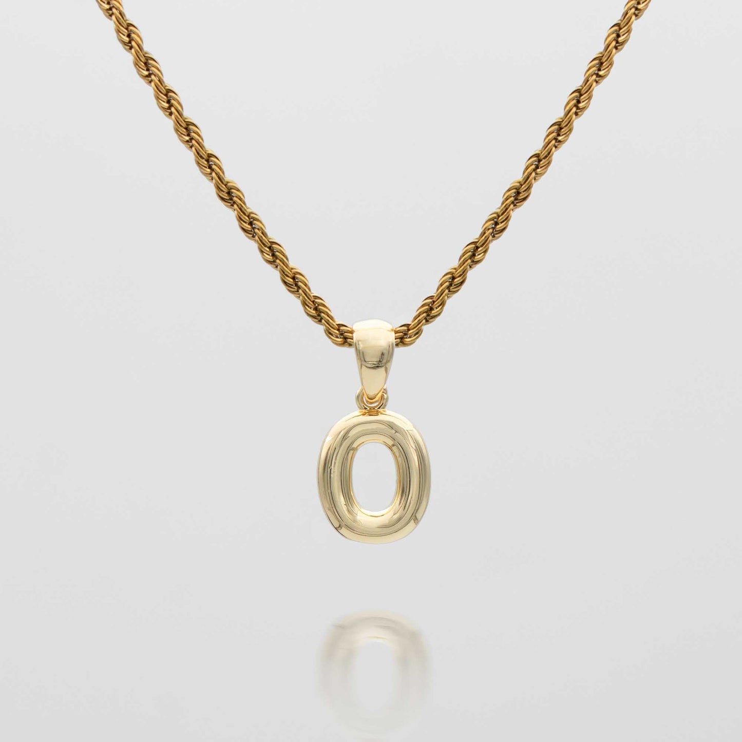 Mini Bubble Initial Necklace - Image 32 - ISMI JEWELS