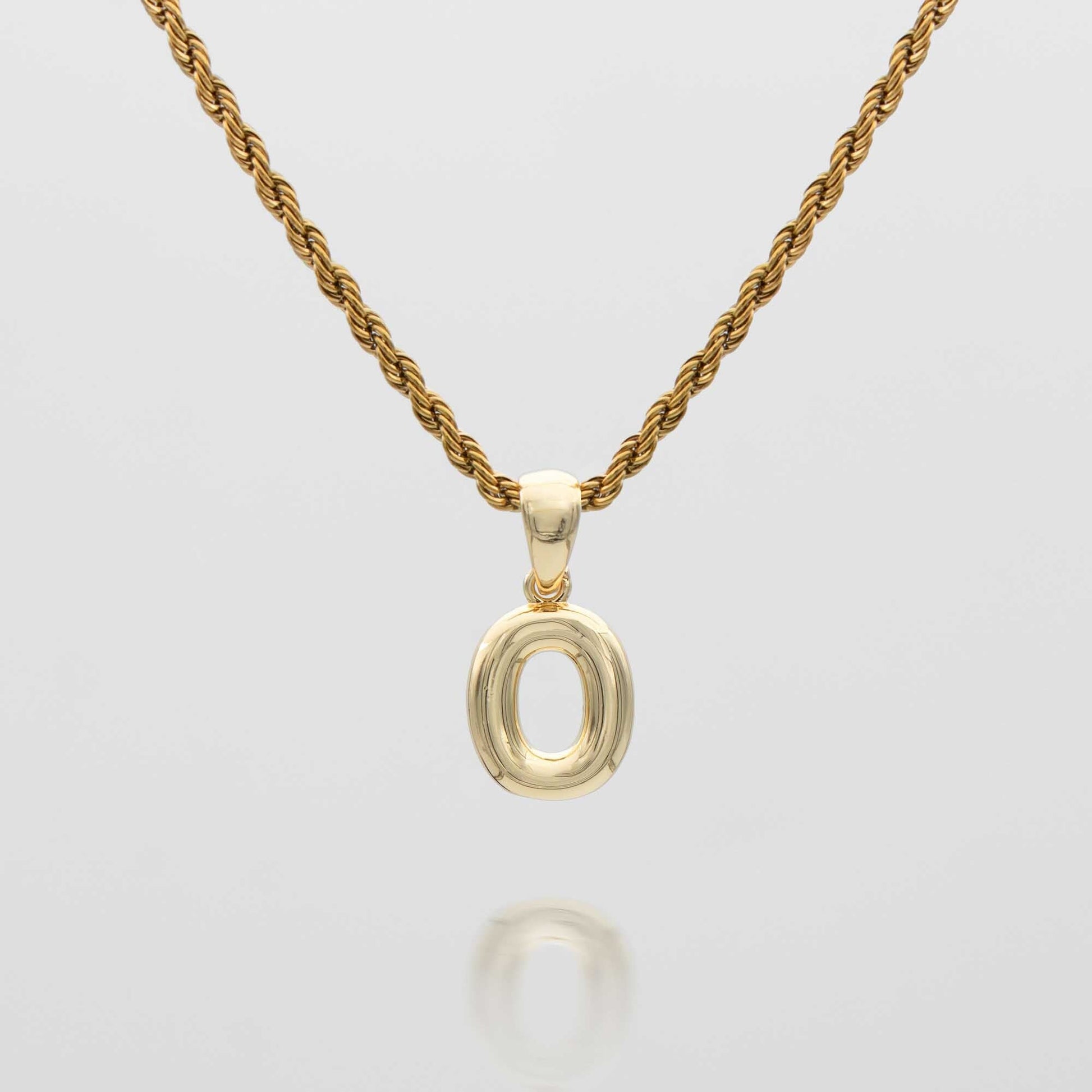 Mini Bubble Initial Necklace - Image 32 - ISMI JEWELS