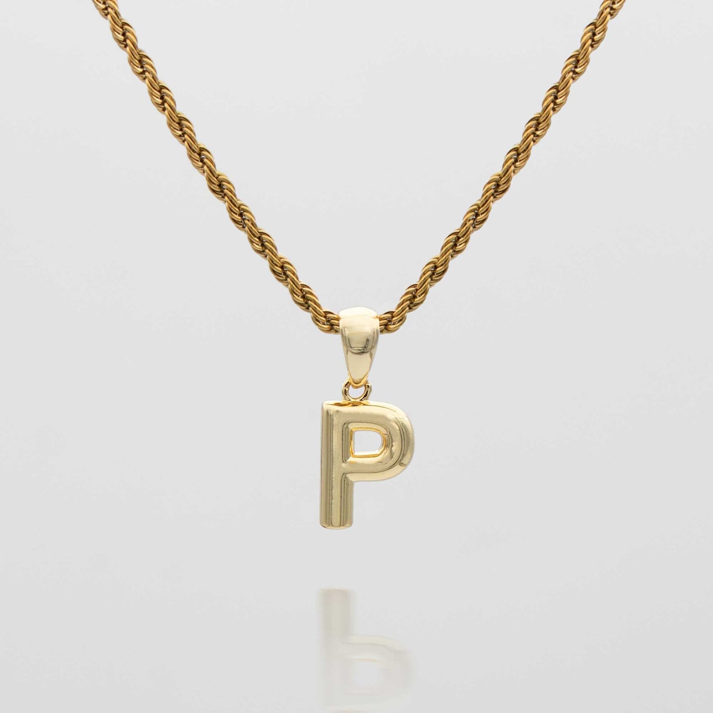 Mini Bubble Initial Necklace - Image 34 - ISMI JEWELS
