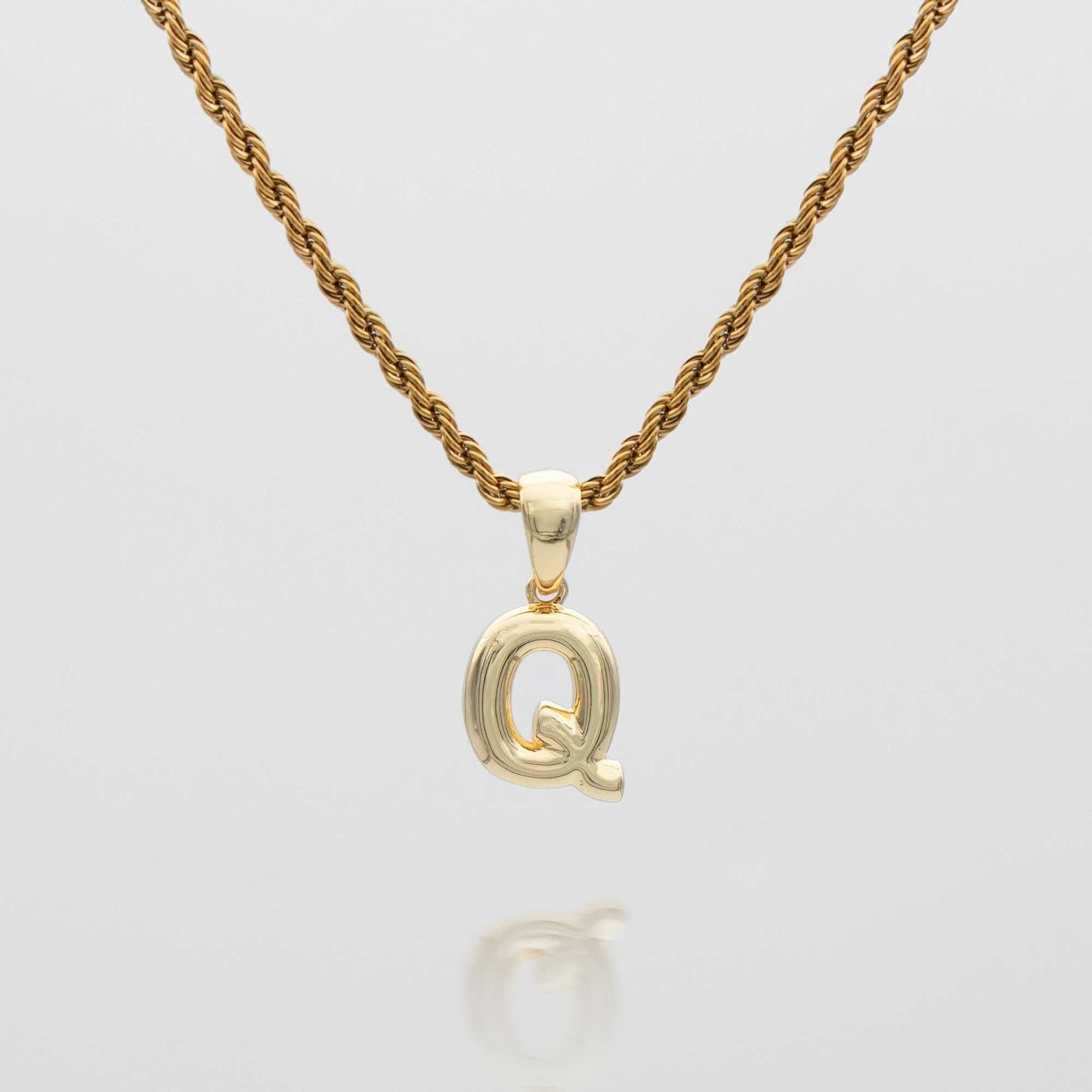 Mini Bubble Initial Necklace - Image 36 - ISMI JEWELS