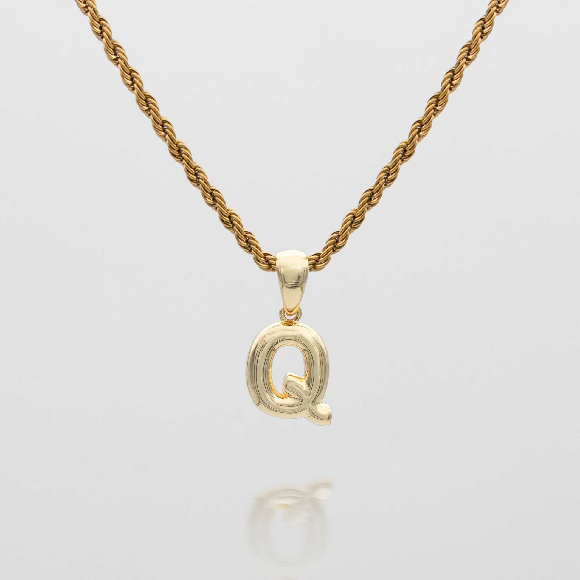Mini Bubble Initial Necklace - Image 36 - ISMI JEWELS