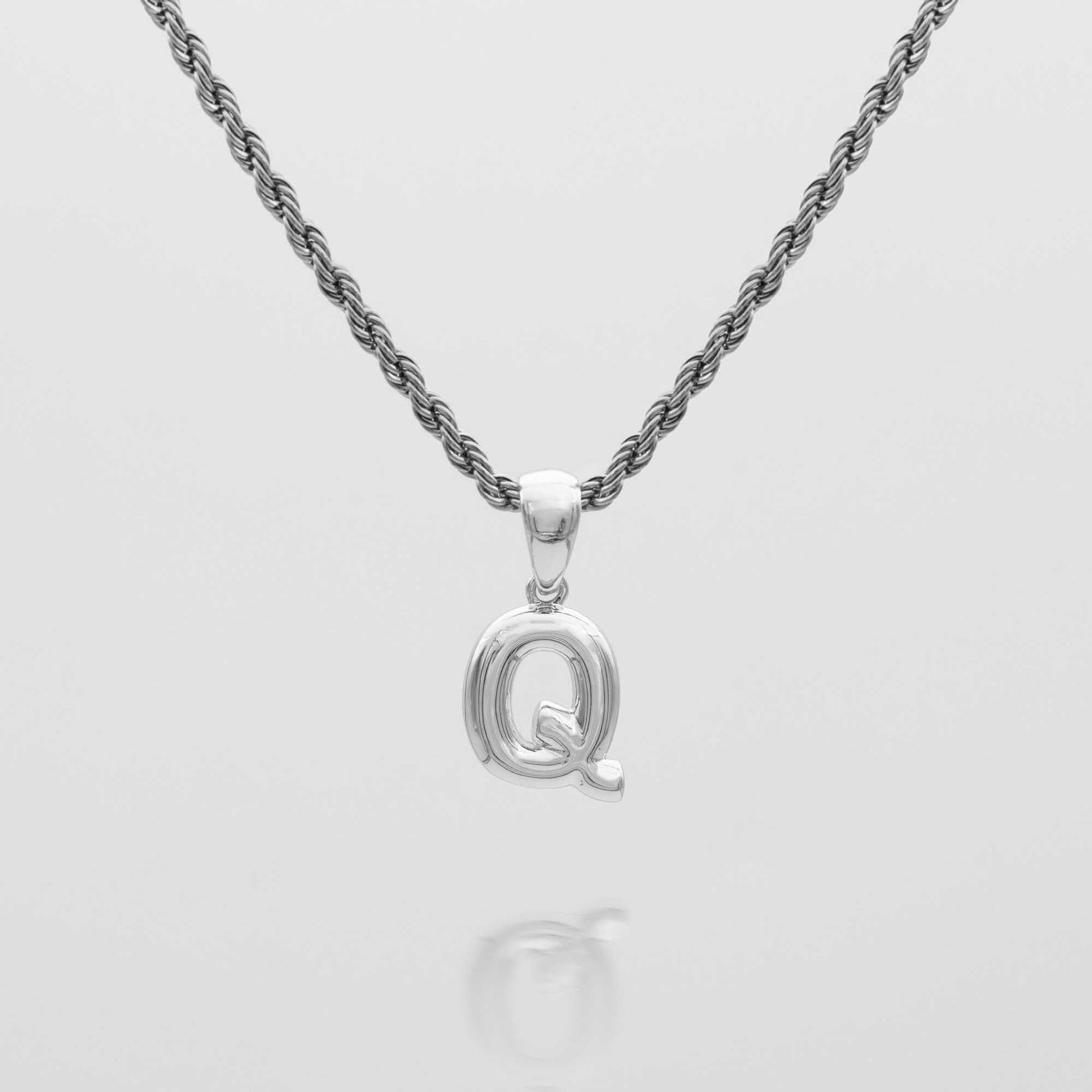 Mini Bubble Initial Necklace - Image 37 - ISMI JEWELS