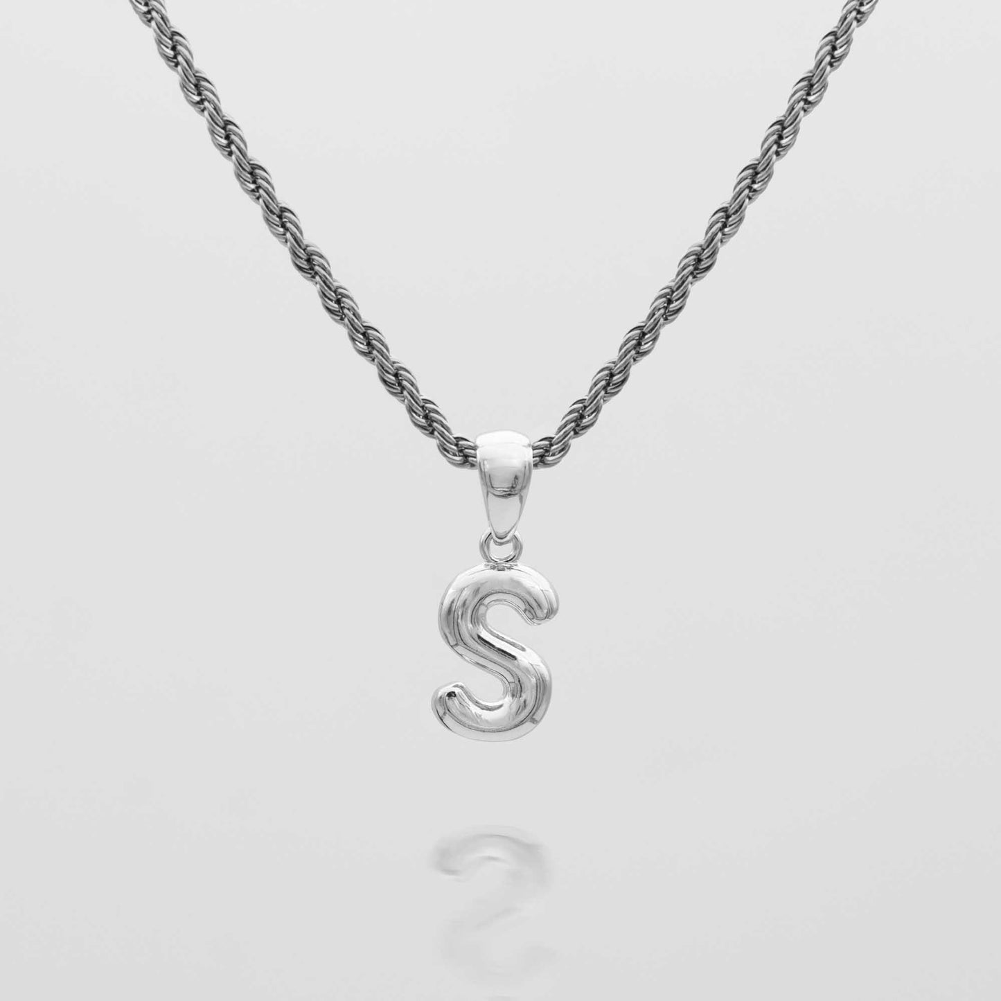 Mini Bubble Initial Necklace - Image 41 - ISMI JEWELS