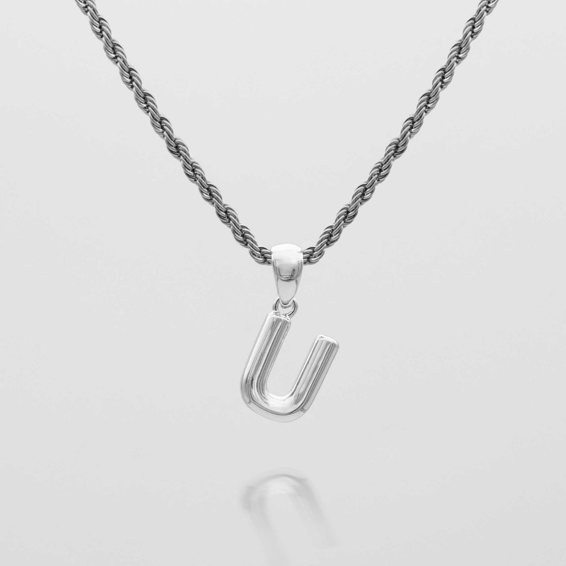 Mini Bubble Initial Necklace - Image 45 - ISMI JEWELS