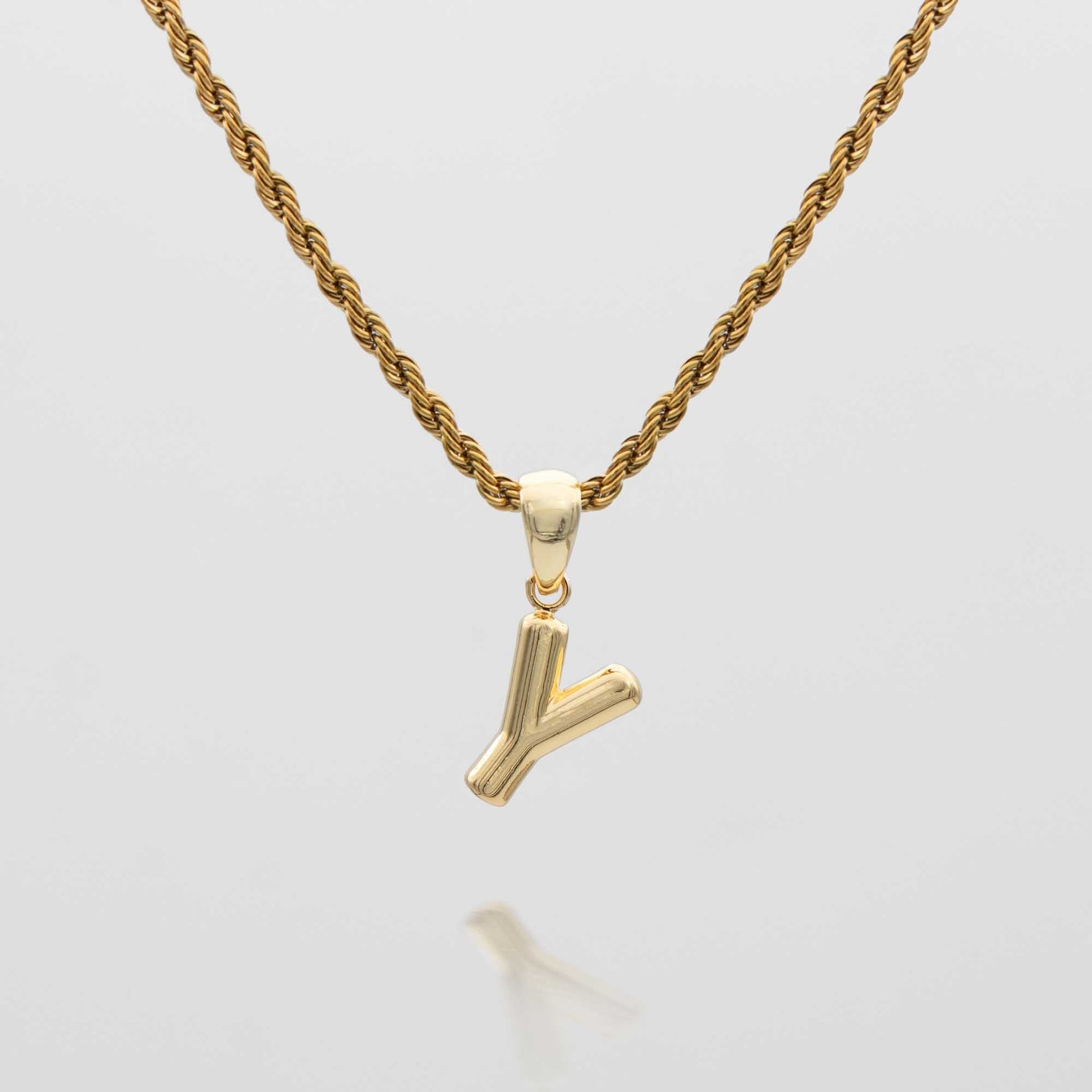 Mini Bubble Initial Necklace - Image 51 - ISMI JEWELS