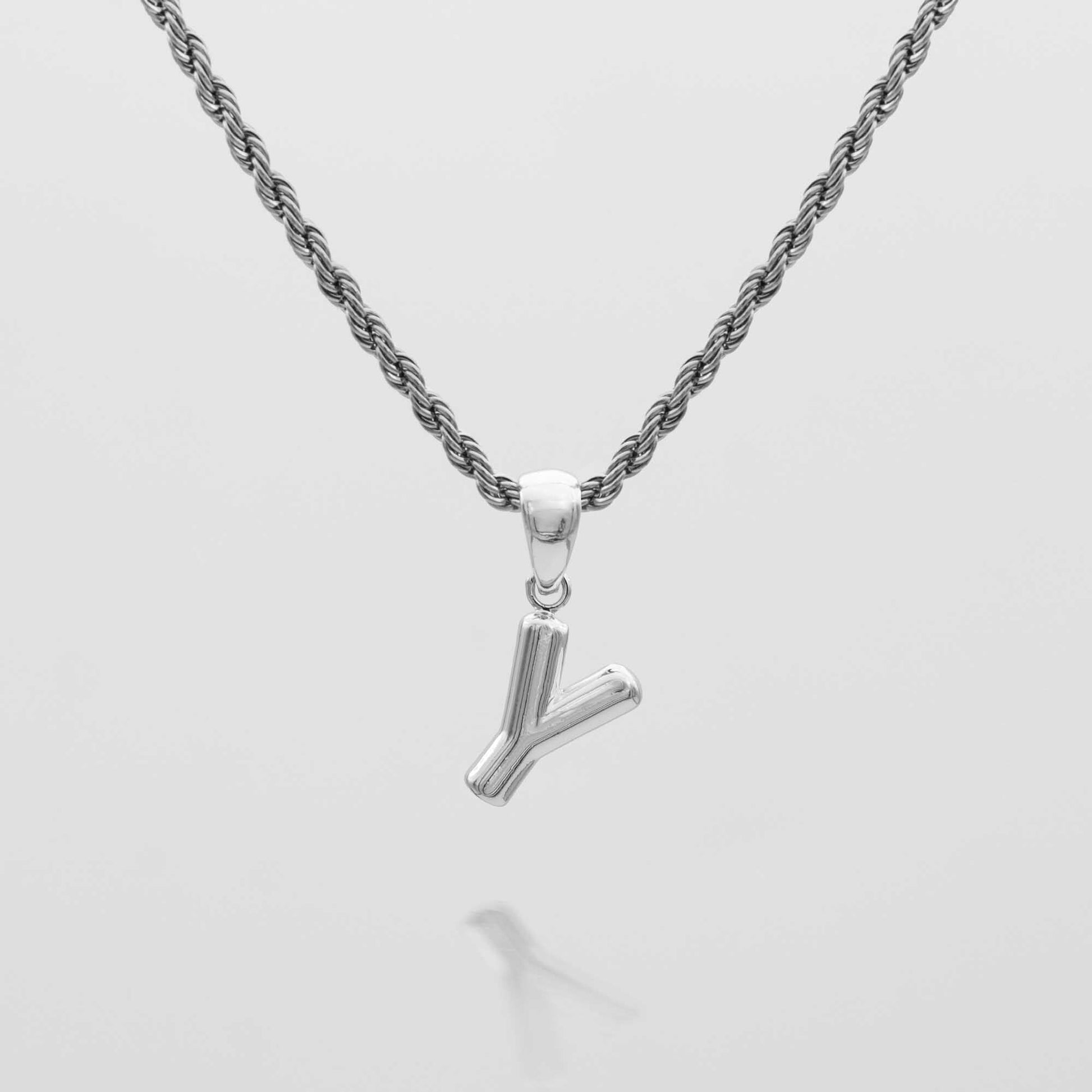 Mini Bubble Initial Necklace - Image 52 - ISMI JEWELS