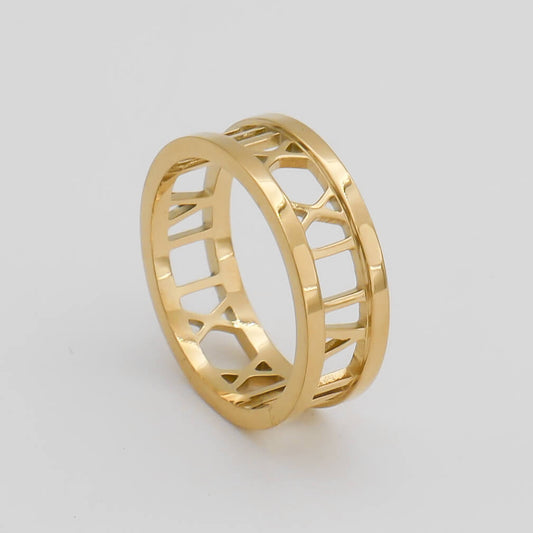 Roman Numeral Ring