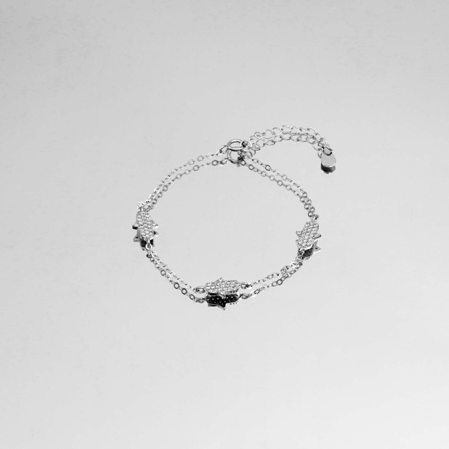 Hand of Hamsa Bracelet | Silver - Image 5 - ISMI JEWELS