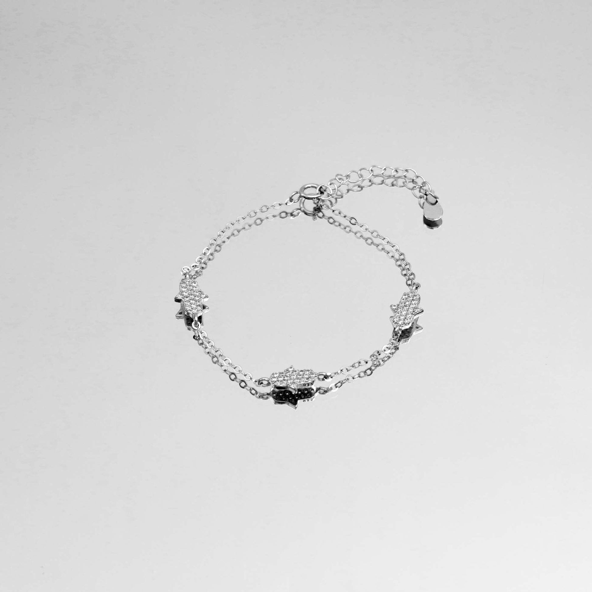 Hand of Hamsa Bracelet | Silver - Image 5 - ISMI JEWELS