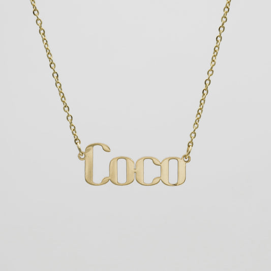 Malibu Custom Name Necklace - Image 1 - ISMI JEWELS