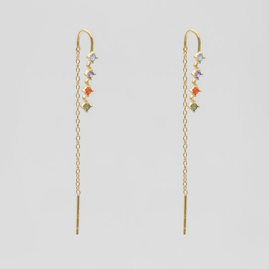 CZ Drop earrings - Image 1 - ISMI JEWELS