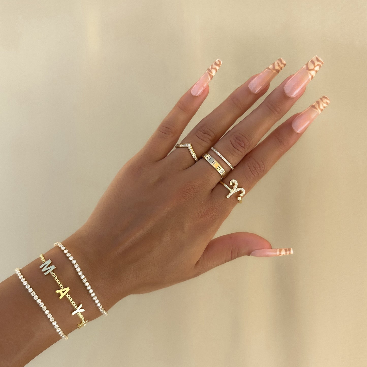 Pave Zodiac Ring - Image 5 - ISMI JEWELS
