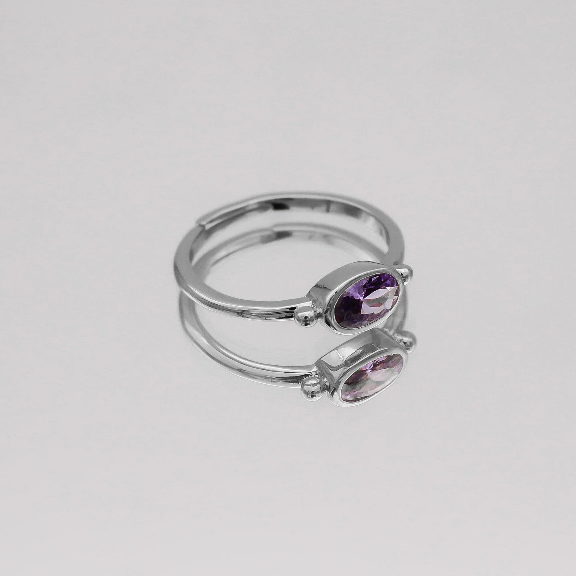 Birthstone Ring | Silver - Image 6 - ISMI JEWELS