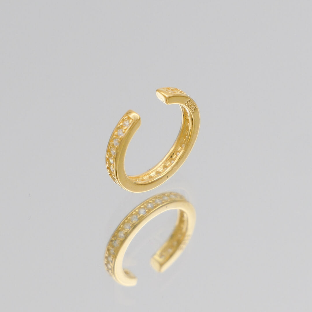 Classic Pave Ear Cuff - Image 4 - ISMI JEWELS