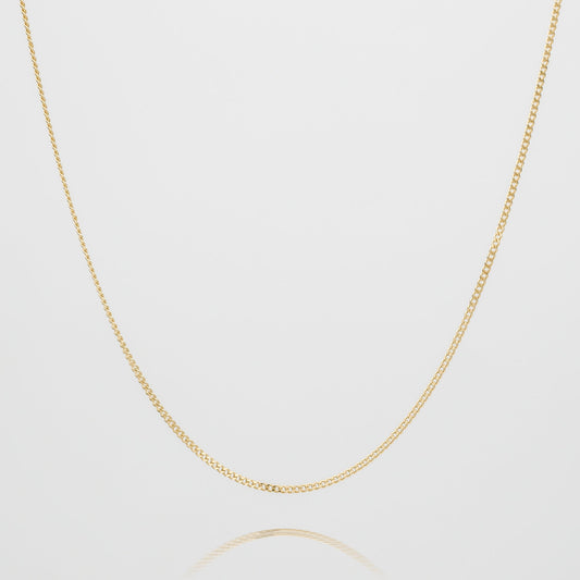Mini Curb Necklace - Image 1 - ISMI JEWELS