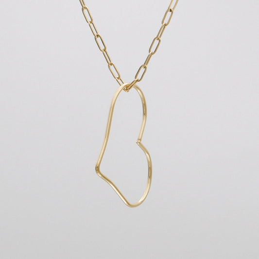 Libby Heart Necklace - Image 1 - ISMI JEWELS