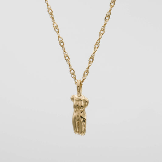 Kaya Figure Pendant Necklace - Image 1 - ISMI JEWELS