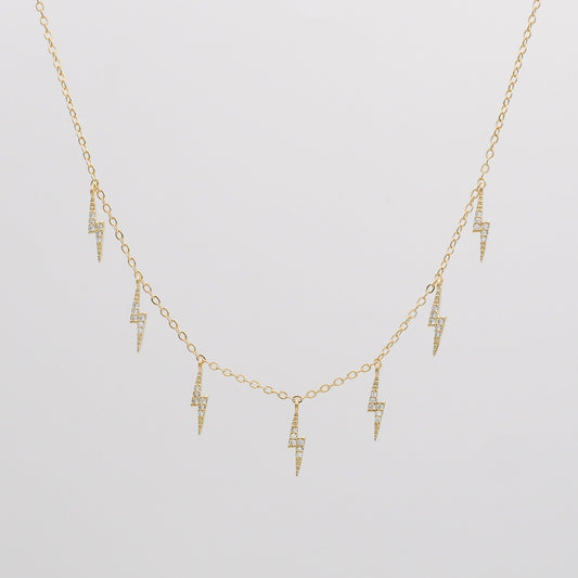 Lightning Bolt Choker - Image 1 - ISMI JEWELS