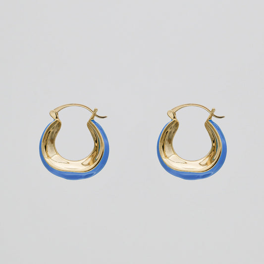 Katia Earrings Blue - Image 1 - ISMI JEWELS