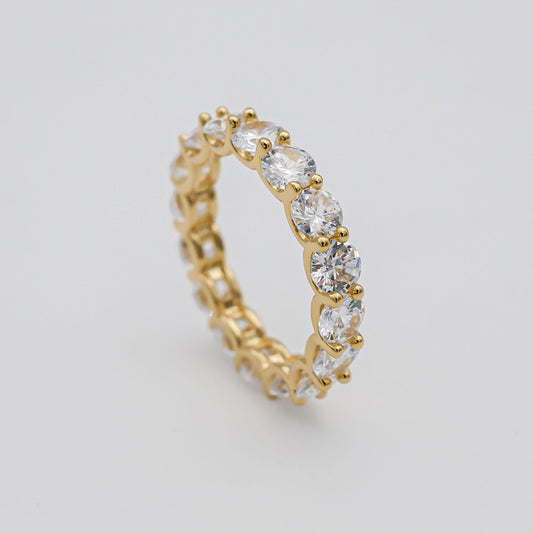 Macie Pave CZ Ring - Image 1 - ISMI JEWELS