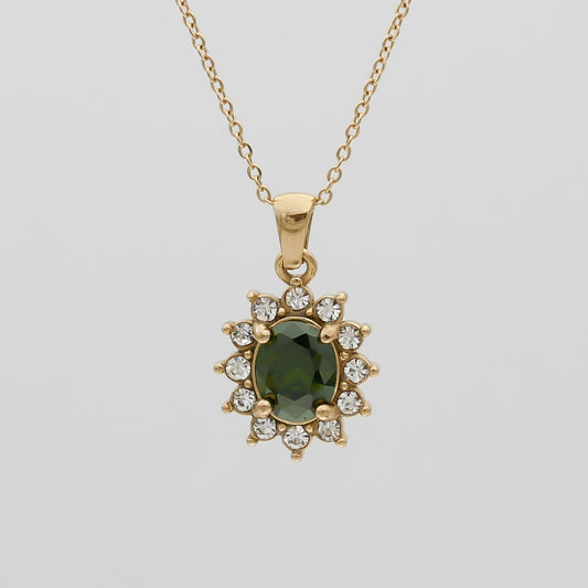 Phoebe Gemstone Necklace - Image 1 - ISMI JEWELS