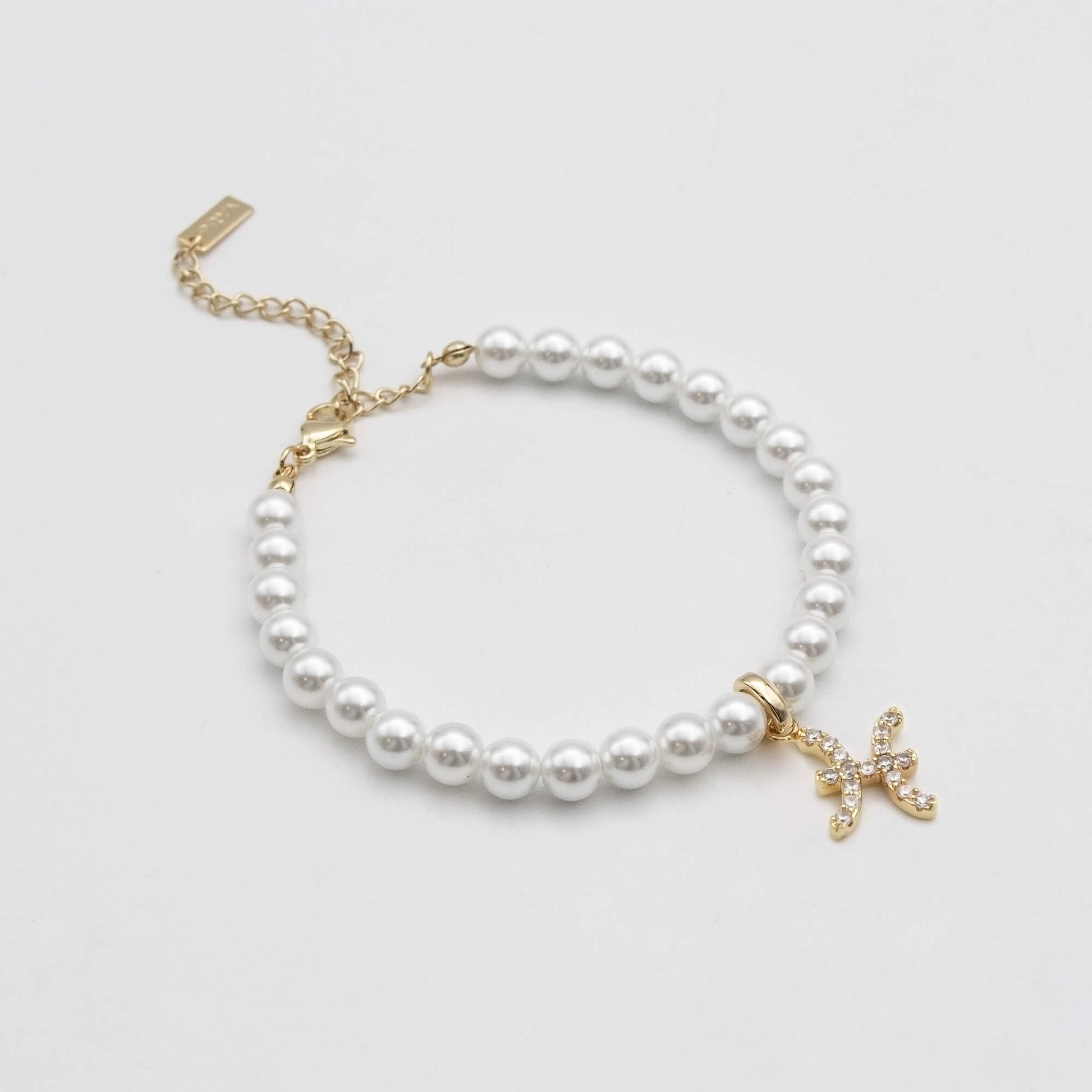 Pave Pearl Zodiac Bracelet - Image 19 - ISMI JEWELS