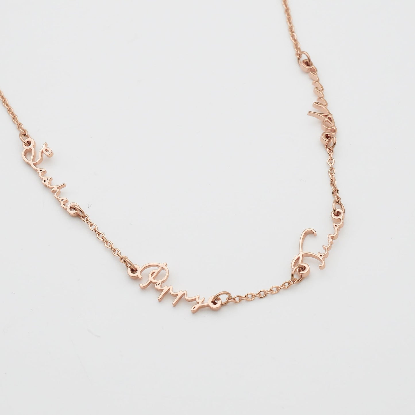 Selina Multiple Name Necklace