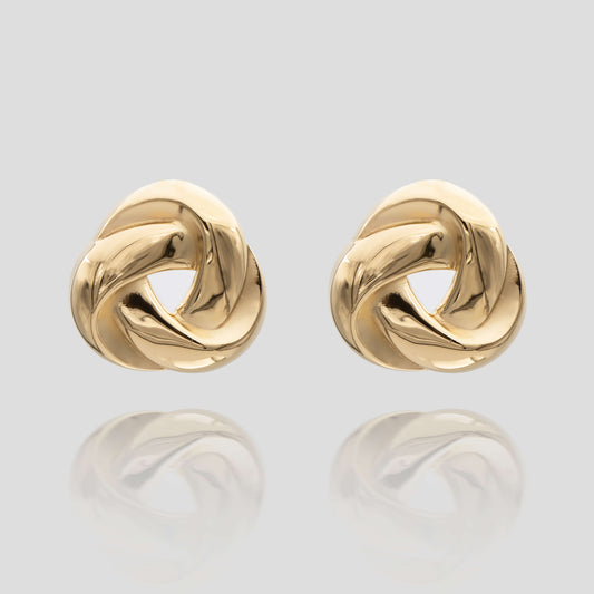 Rania Knot Earrings - Image 1 - ISMI JEWELS