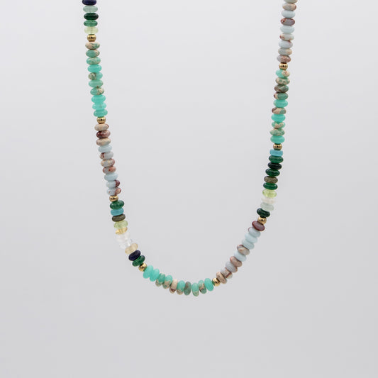 Ren Natural Stone Beaded Necklace - Image 1 - ISMI JEWELS