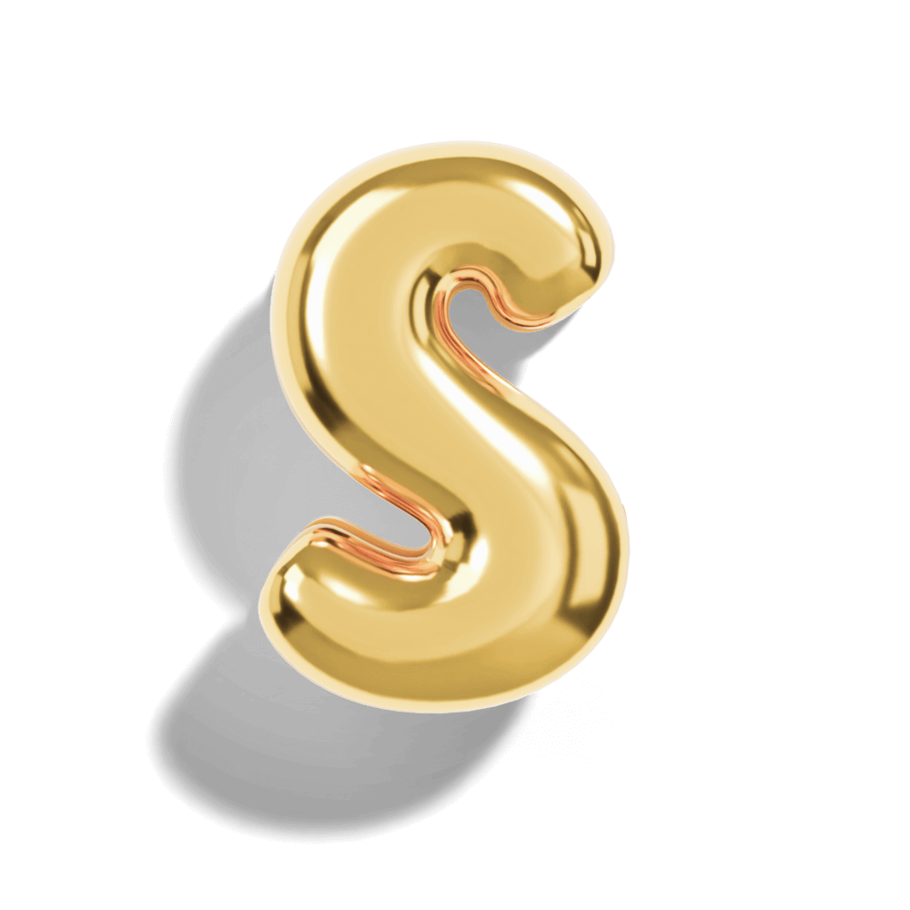 Micro Bubble Initial Necklace - Image 19 - ISMI JEWELS