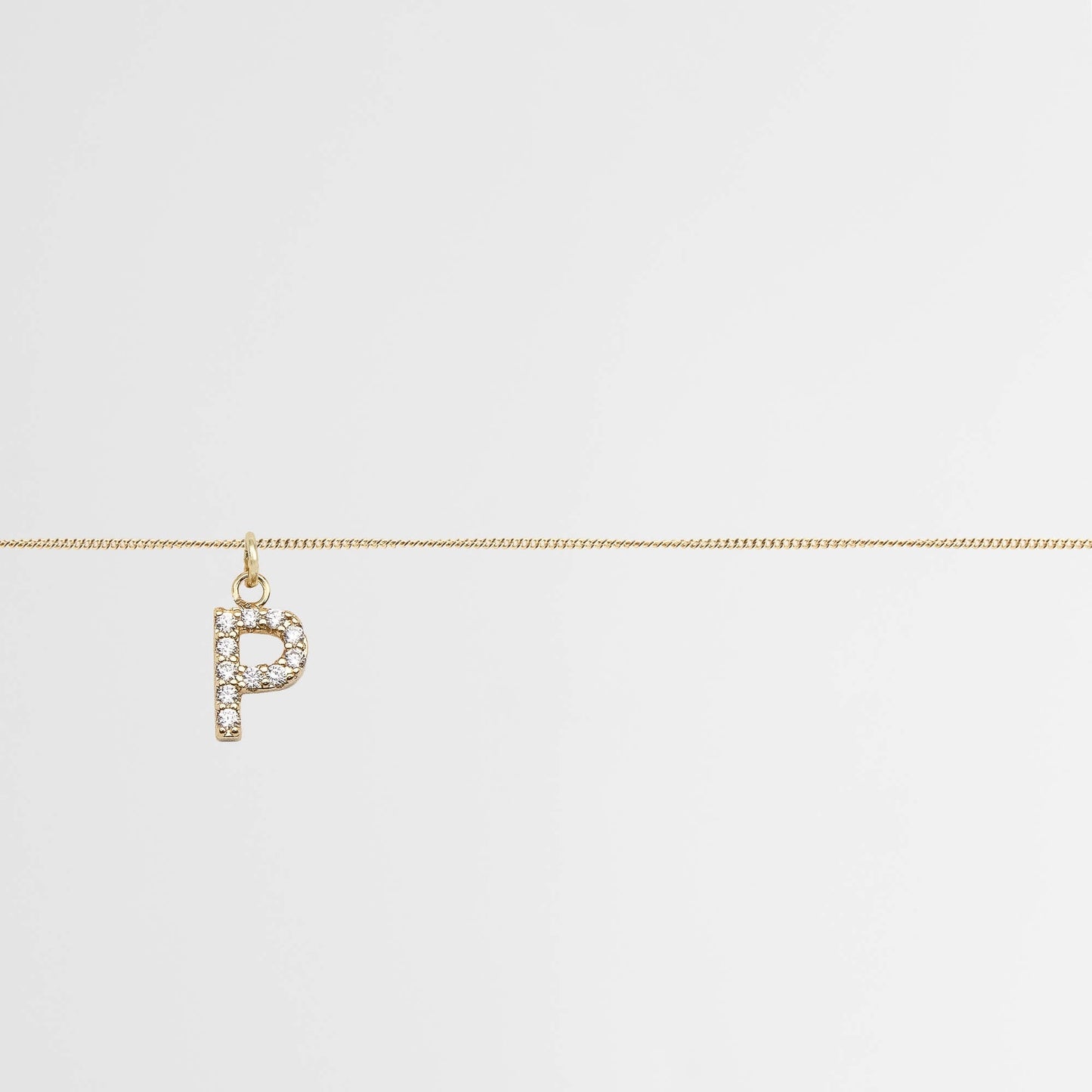 Samara Pave Initial Belly chain - Image 13 - ISMI JEWELS