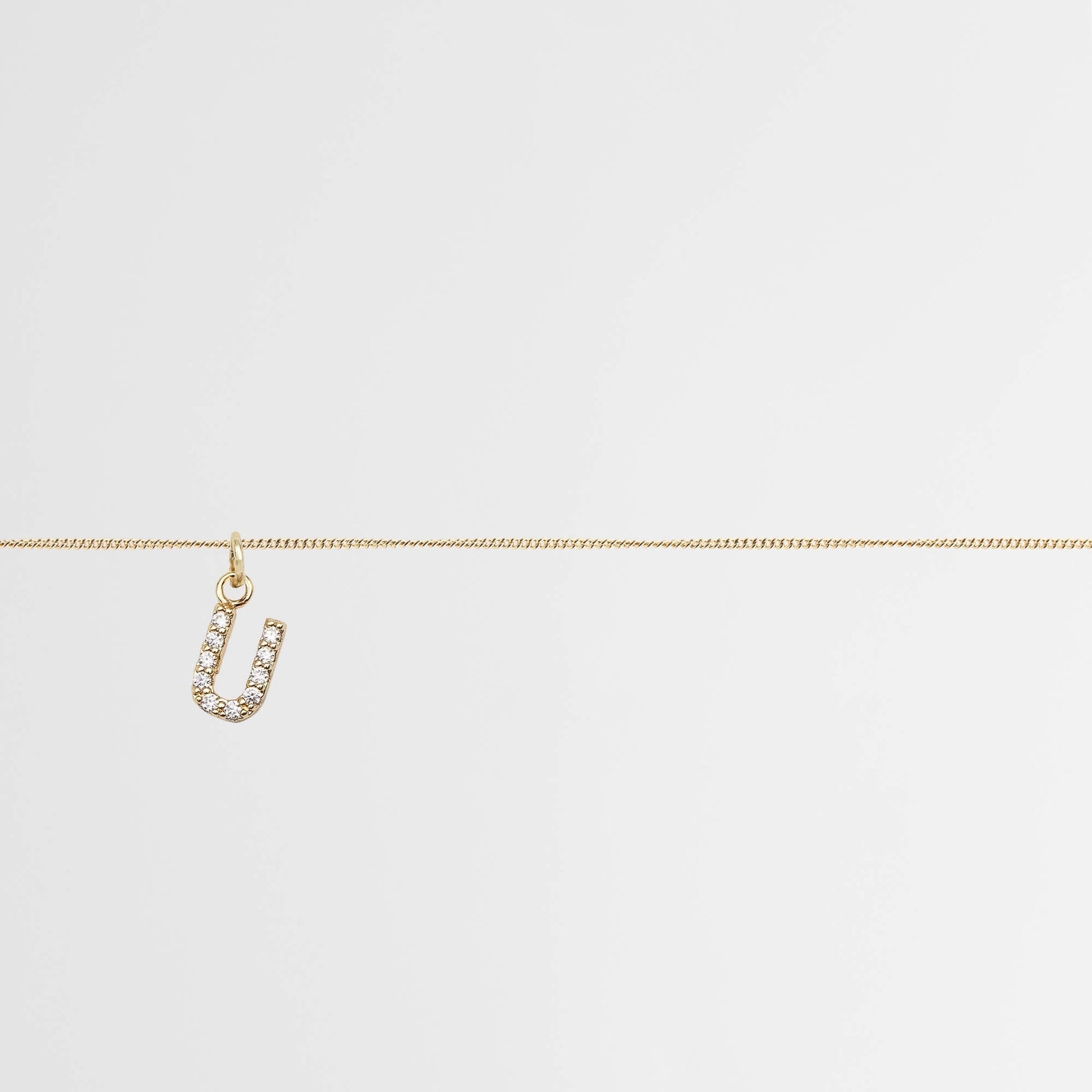 Samara Pave Initial Belly chain - Image 17 - ISMI JEWELS