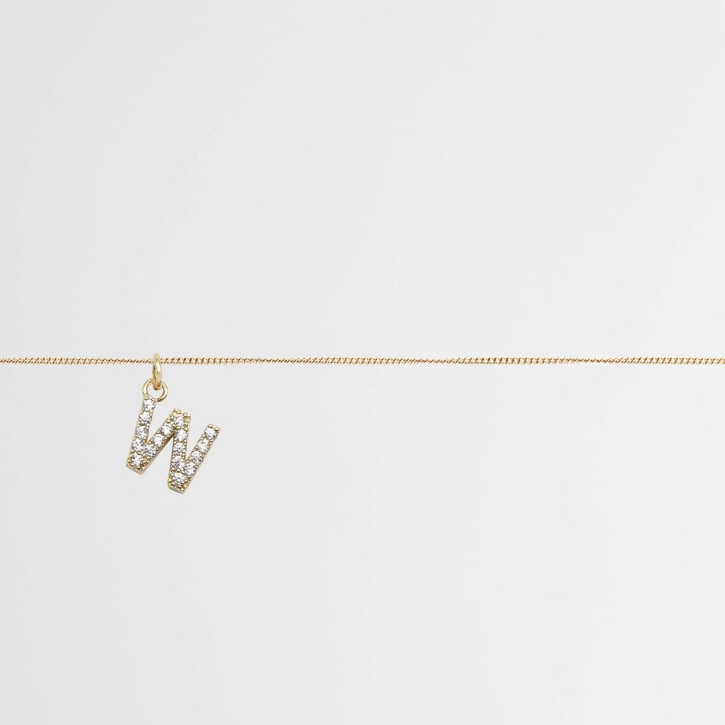 Samara Pave Initial Belly chain - Image 19 - ISMI JEWELS