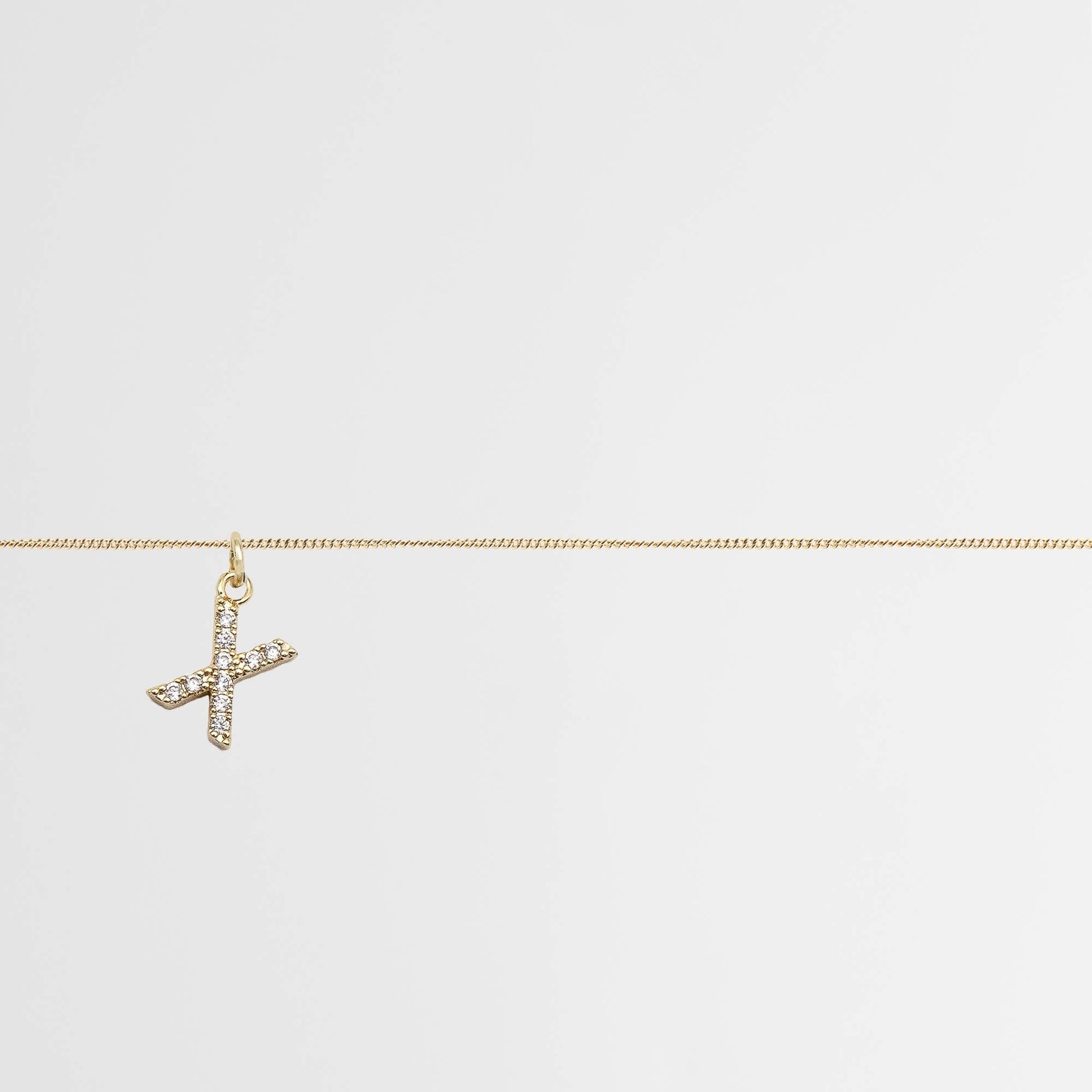 Samara Pave Initial Belly chain - Image 20 - ISMI JEWELS