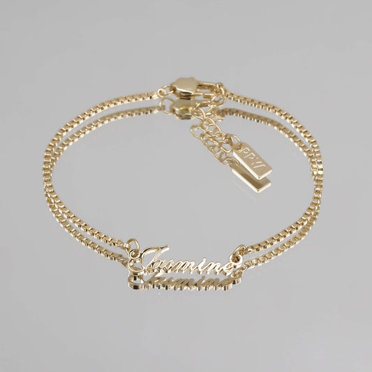 Siena Custom Name Bracelet - Image 1 - ISMI JEWELS
