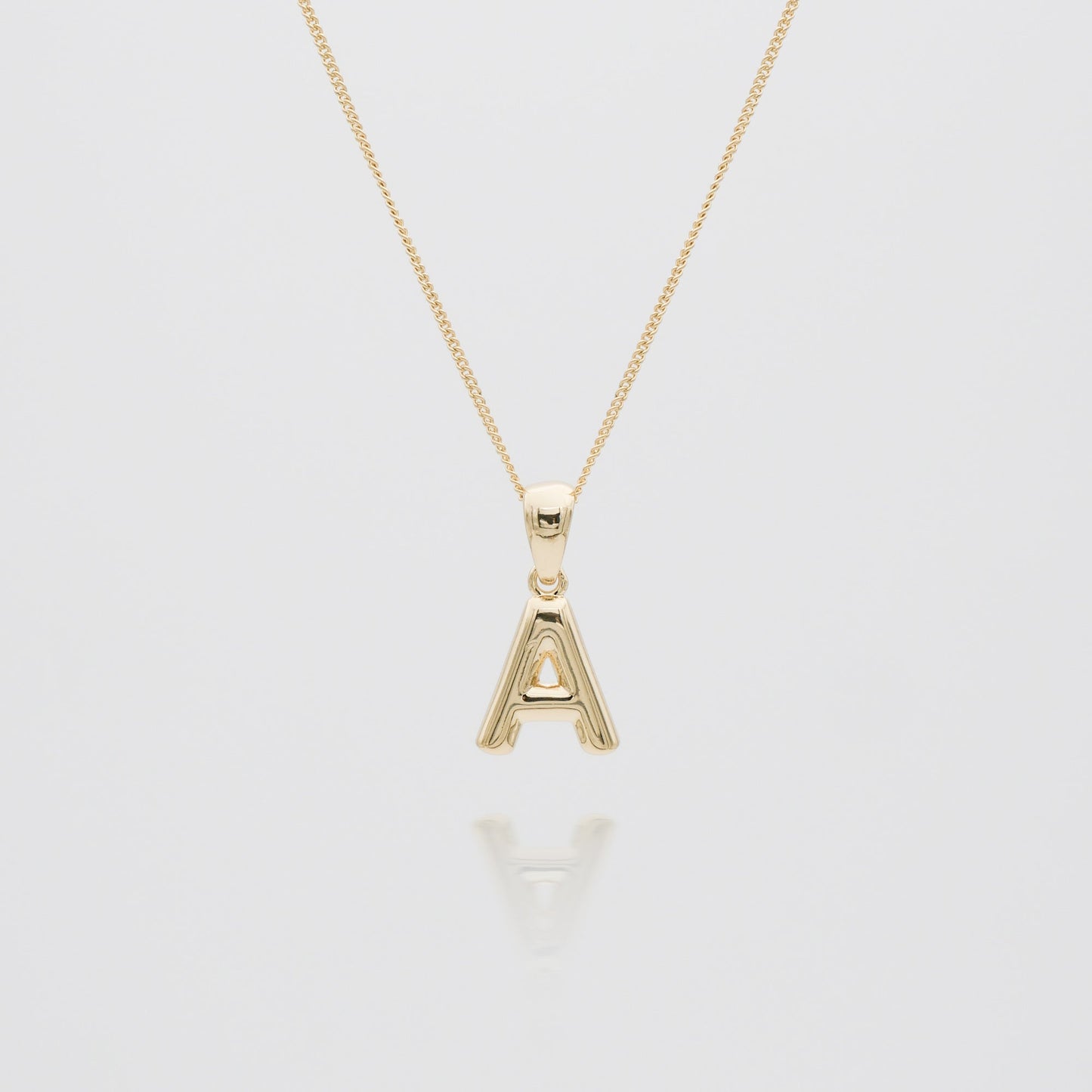 Mini Bubble Initial Necklace - Image 6 - ISMI JEWELS