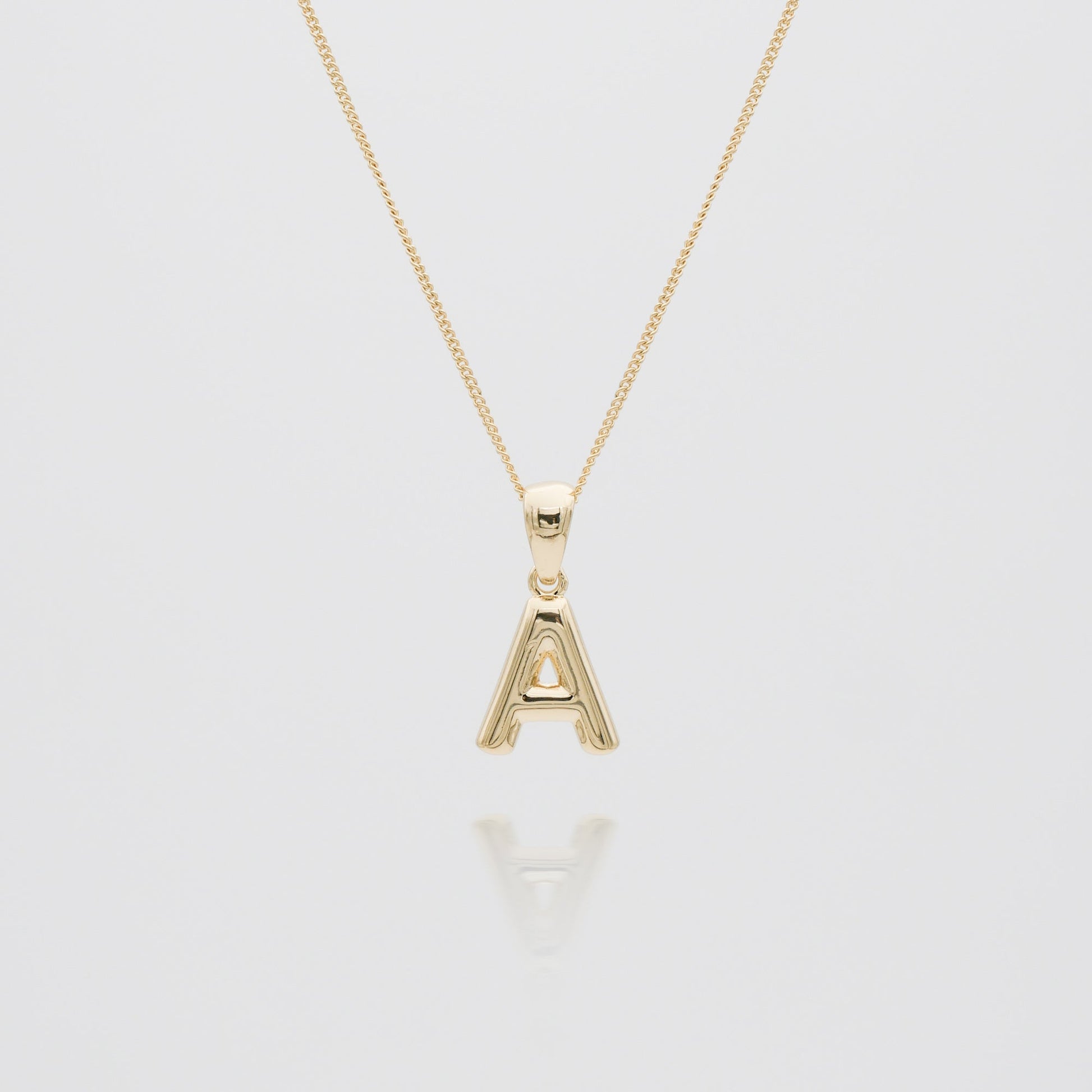 Mini Bubble Initial Necklace - Image 6 - ISMI JEWELS