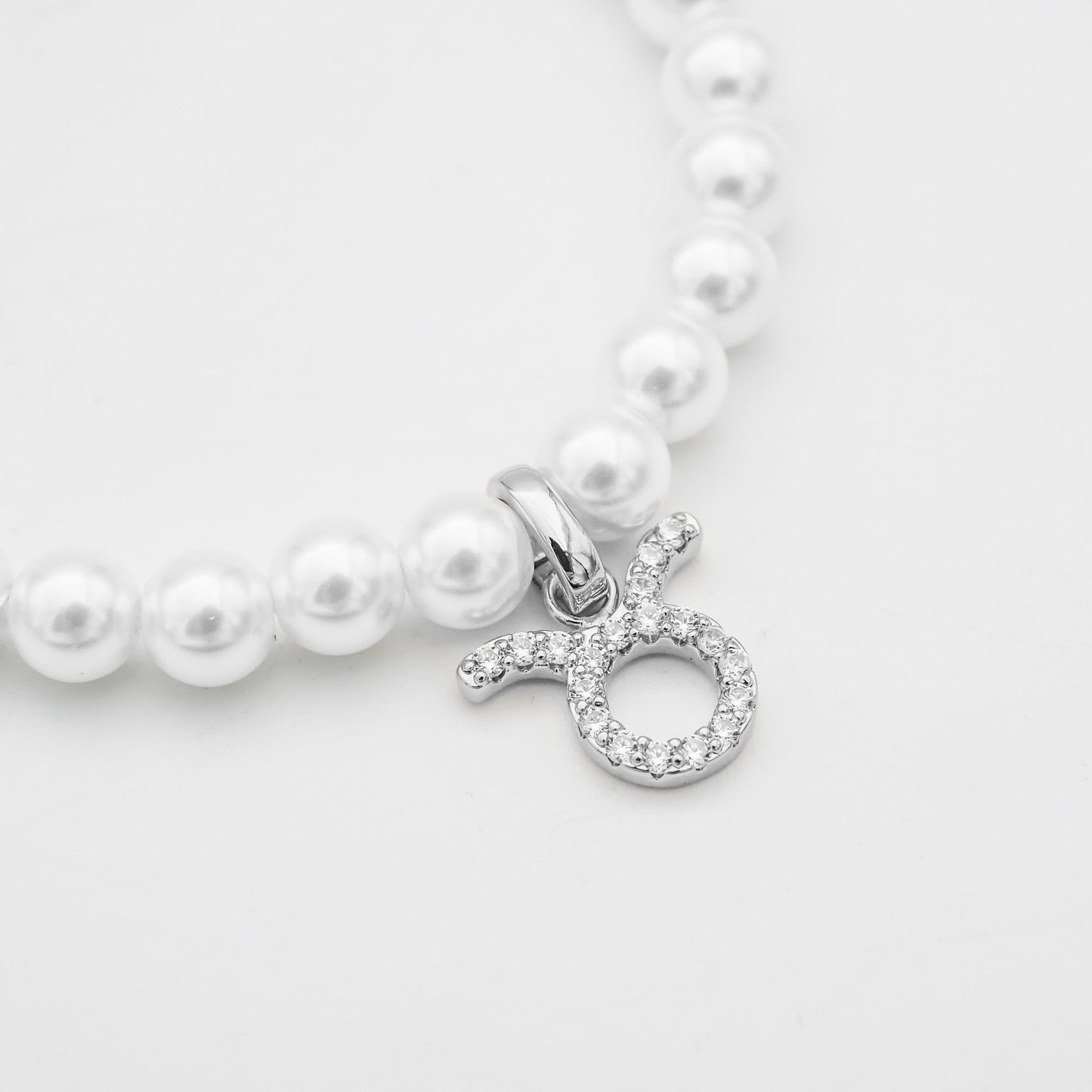 Pave Pearl Zodiac Bracelet - Image 7 - ISMI JEWELS