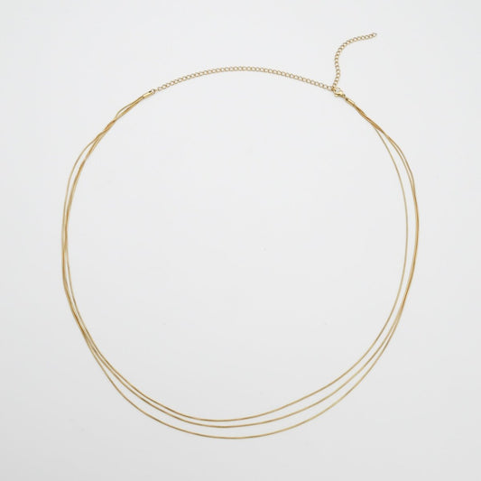 Aaliyah Triple Belly Chain - ISMI JEWELS