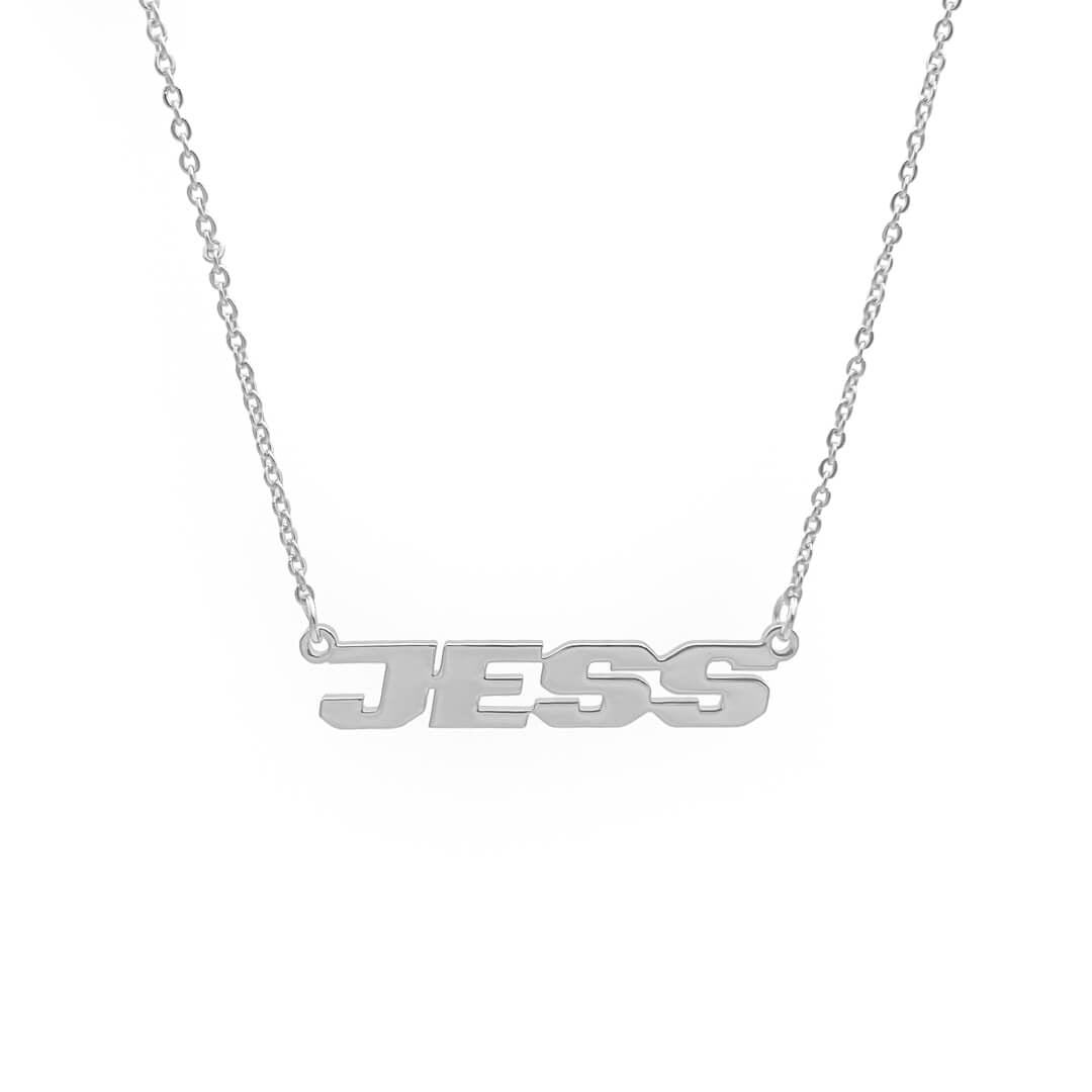 Action Custom Name Necklace - ISMI JEWELS