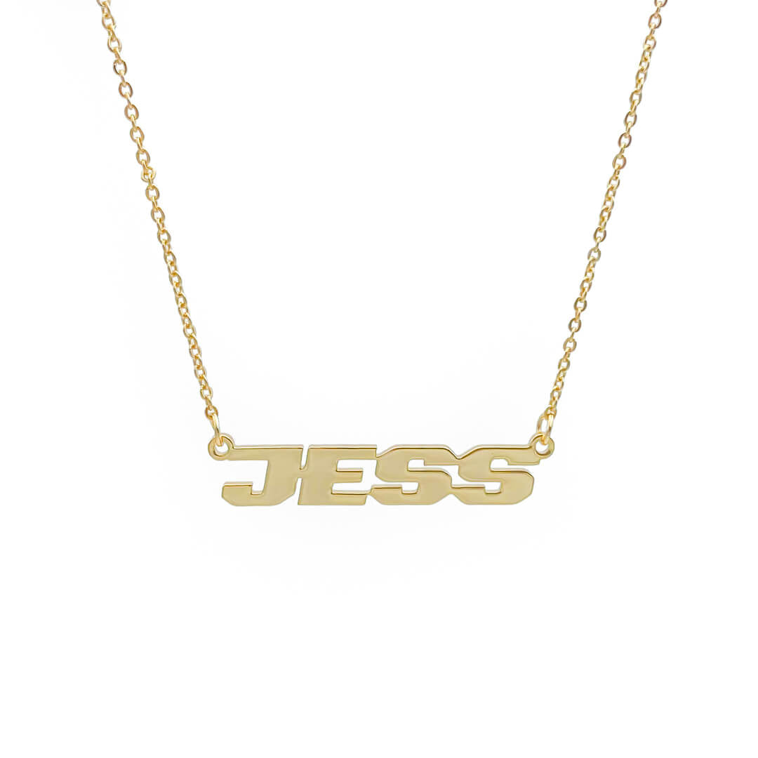 Action Custom Name Necklace - ISMI JEWELS