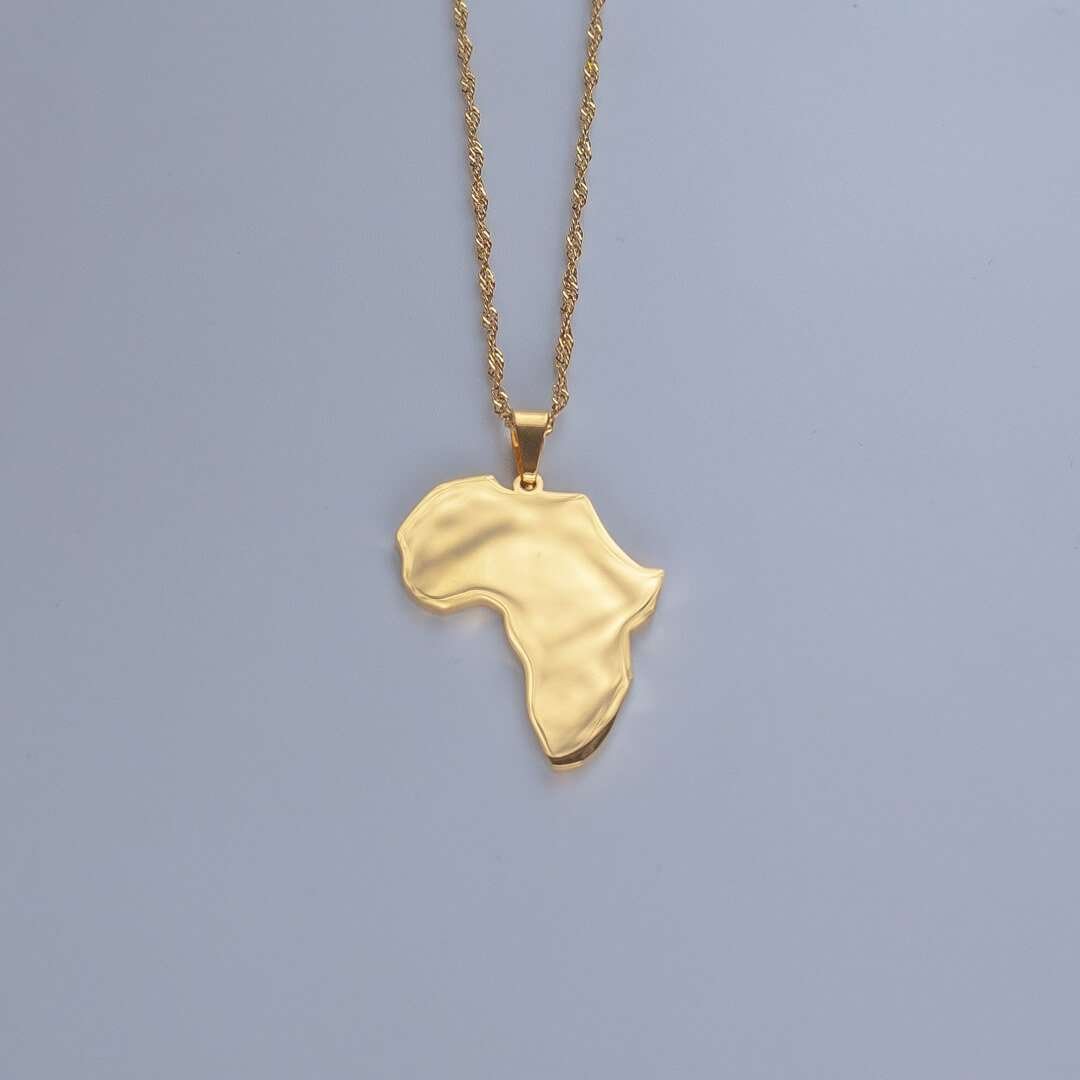 Africa Gold Filled Necklace - ISMI JEWELS