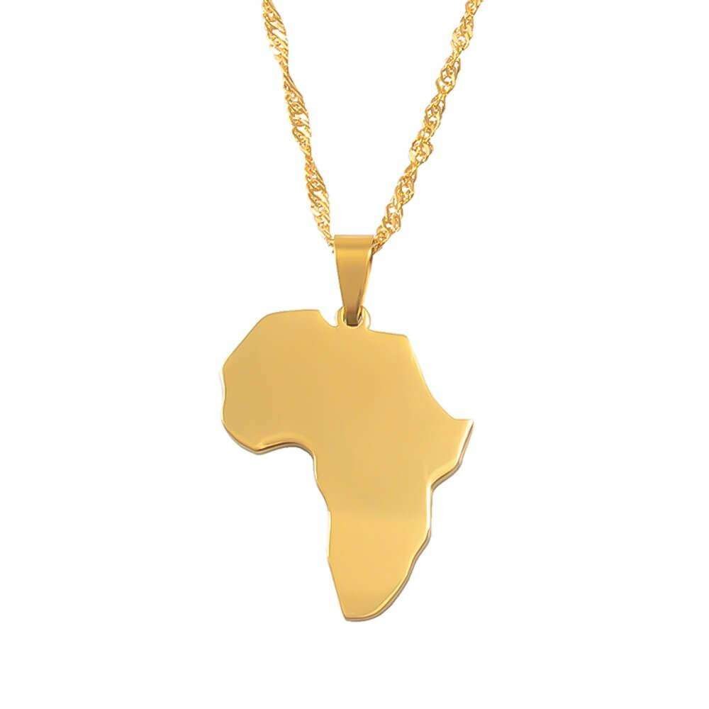 Africa Gold Filled Necklace - ISMI JEWELS